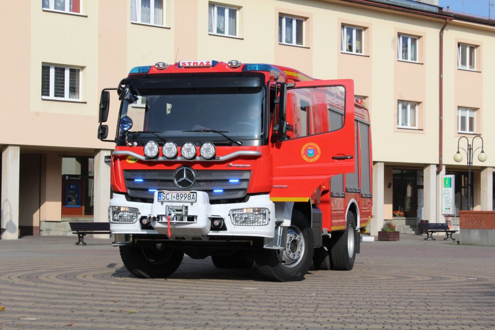 Nowy wóz dla strażaków 