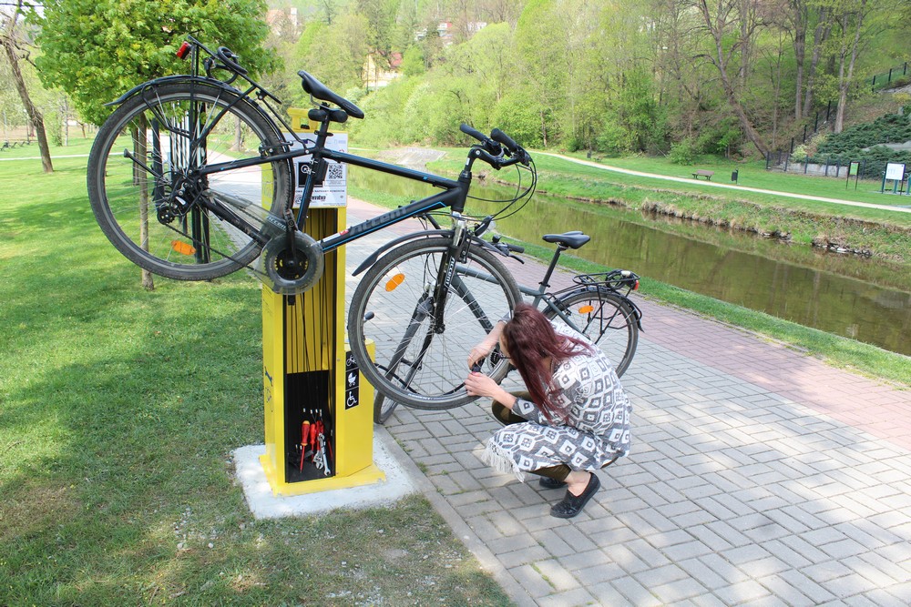 Stacja naprawy rowerów 