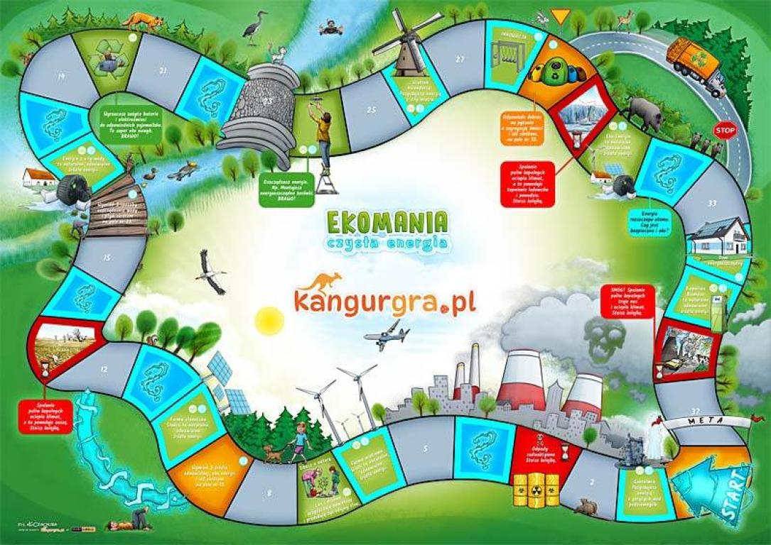 EKOMANIA edukacyjne GRY XXL dla DZIECI 