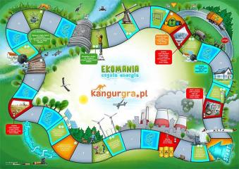 EKOMANIA edukacyjne GRY XXL dla DZIECI 