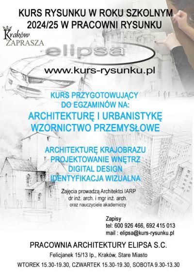 Kurs Rysunku Elipsa Architektura 