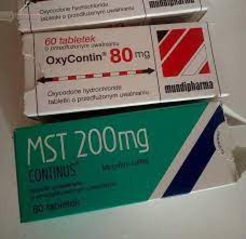 MST continus, OOxycontin 80mg na sprzedaż 