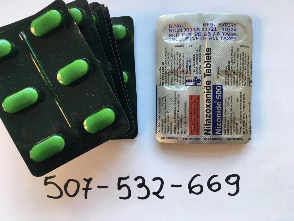 Sprzedam Nizonide nitazoxanide Alinia 500mg