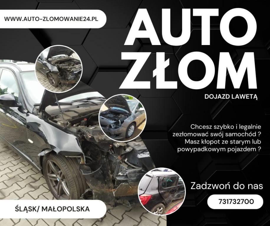 Złomowanie aut z zaświadczeniem Bielsko-Biała  